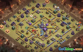 CoC Town Hall 15 Base Layouts & Links | War, Trophy, Home Village #32305