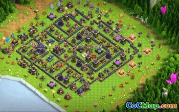 CoC Town Hall 15 Base Layouts & Links | War, Trophy, Home Village #32348
