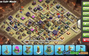 CoC Town Hall 15 Base Layouts & Links | War, Trophy, Home Village #32383