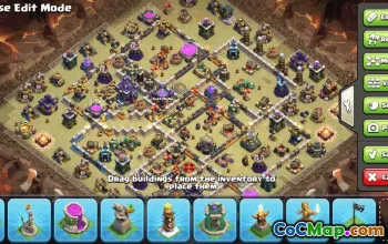 CoC Town Hall 15 Base Layouts & Links | War, Trophy, Home Village #32392
