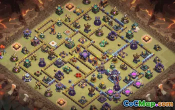 CoC Town Hall 15 Base Layouts & Links | War, Trophy, Home Village #32415
