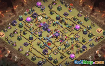 CoC Town Hall 15 Base Layouts & Links | War, Trophy, Home Village #32800