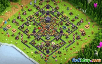 CoC Town Hall 15 Base Layouts & Links | War, Trophy, Home Village #33076