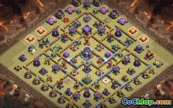 CoC Town Hall 15 Base Layouts & Links | War, Trophy, Home Village #33500