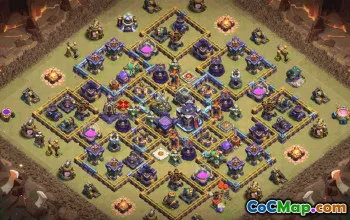 CoC Town Hall 15 Base Layouts & Links | War, Trophy, Home Village #33567