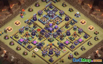 CoC Town Hall 15 Base Layouts & Links | War, Trophy & Home Village #33596