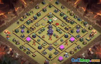 CoC Town Hall 15 Base Layouts & Links | War, Trophy & Map #27163