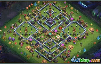 CoC Town Hall 15 Base Layouts & Links | War, Trophy & Map #28642
