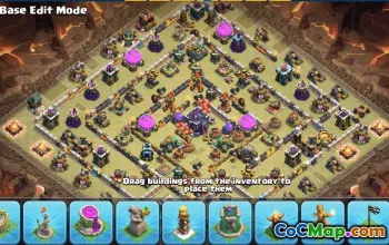 CoC Town Hall 15 Base Layouts & Links | War, Trophy, Map #30779