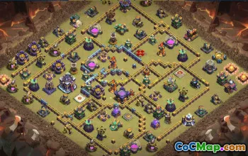 CoC Town Hall 15 Base Layouts & Links | War, Trophy & Map #30821