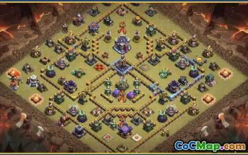 CoC Town Hall 15 Base Layouts & Links | War, Trophy & Map Designs #29917