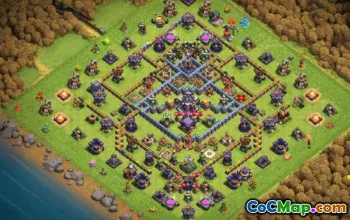 CoC Town Hall 15 Base Layouts & Links | War, Trophy & Map Designs #30497