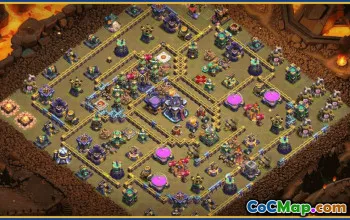 CoC Town Hall 15 Base Layouts & Links | War & Trophy Maps #30173