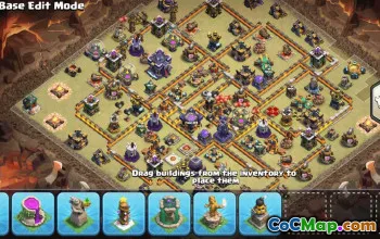 CoC Town Hall 15 Base Layouts & Links | War & Trophy Maps #30613