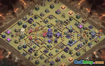 CoC Town Hall 15 Base Layouts & Links | War & Trophy Maps #31143