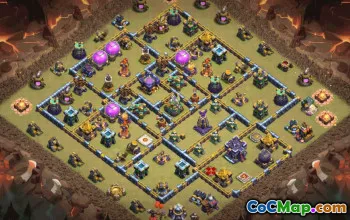 CoC Town Hall 15 Base Layouts & Links | War & Trophy Maps #33779