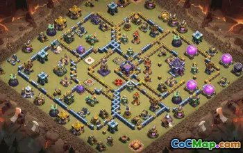 CoC Town Hall 15 Base Layouts & Links | War & Trophy Maps #33846
