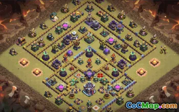 CoC Town Hall 15 Base Layouts & Links | War, Trophy & More #31192