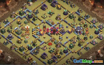 CoC Town Hall 15 Base Layouts & Links | War, Trophy, Village #30937