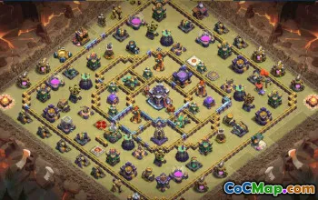 CoC Town Hall 15 Base Layouts & Links | War, Trophy & War Maps #30824