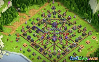 CoC Town Hall 15 Base Layouts & Map | Copy & Download #33178
