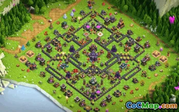 CoC Town Hall 15 Base Layouts & Map Copy - War, Trophy & More #32733