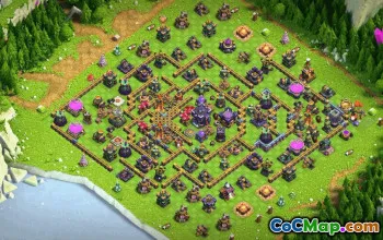 CoC Town Hall 15 Base Layouts & Map Downloads | Trophy & War Bases #31637