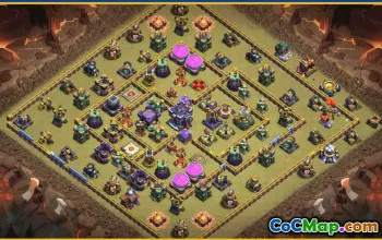 CoC Town Hall 15 Base Layouts & Map - Farm, Trophy & Home Village #28392