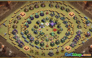CoC Town Hall 15 Base Layouts & Map | Funny & Progress Designs #29164