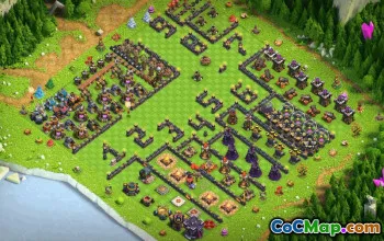 CoC Town Hall 15 Base Layouts & Map | Funny & Progress Designs #33791