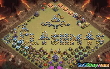 CoC Town Hall 15 Base Layouts & Map - Funny & Progress Designs #33970