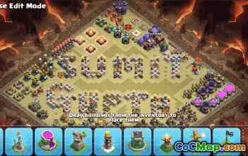 CoC Town Hall 15 Base Layouts & Map — Funny, Progress, Home Village #32395