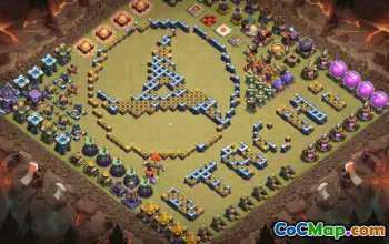 CoC Town Hall 15 Base Layouts & Map | Funny, Progress, Home Village #33830