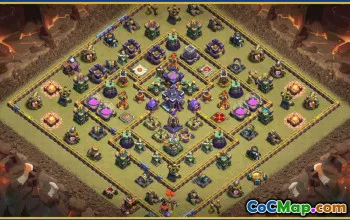 CoC Town Hall 15 Base Layouts & Map | Home, Trophy & Farming Bases #28666