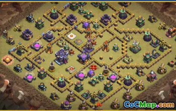 CoC Town Hall 15 Base Layouts & Map – Home Village & War Base #28778