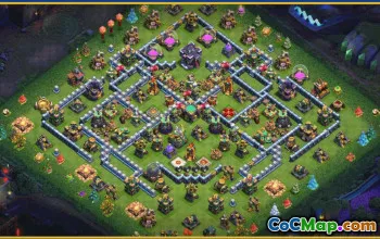 CoC Town Hall 15 Base Layouts & Map - Home Village & War Bases #28724