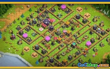 CoC Town Hall 15 Base Layouts & Map | Home & War Defense #29881