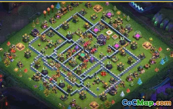 CoC Town Hall 15 Base Layouts & Map | Home, War, Link #28637