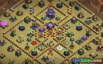 CoC Town Hall 15 Base Layouts & Map | Home, War & More #27322