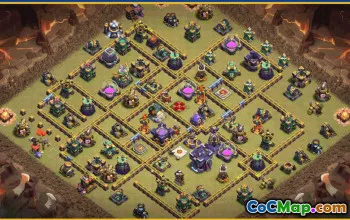 CoC Town Hall 15 Base Layouts & Map - Home, War, Trophy #27900