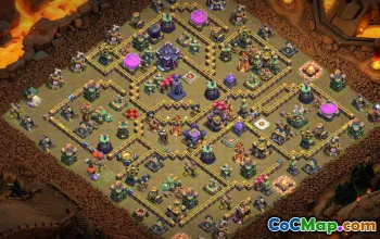CoC Town Hall 15 Base Layouts & Map | Home, War, Trophy Bases #27515