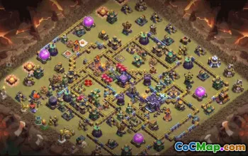 CoC Town Hall 15 Base Layouts & Map - Home, War, Trophy Bases #31282