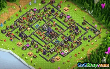CoC Town Hall 15 Base Layouts & Map | Home, War, Trophy Bases #32459