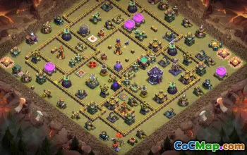 CoC Town Hall 15 Base Layouts & Map - Home, War, Village #27208