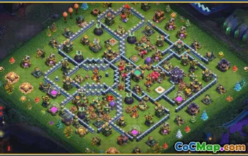CoC Town Hall 15 Base Layouts & Map - Home, War, Village #28874