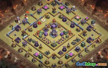 CoC Town Hall 15 Base Layouts & Map Links | Copy & Download #32685