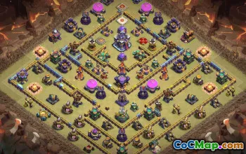 CoC Town Hall 15 Base Layouts & Map Links | Hom Village, War Bases #32077