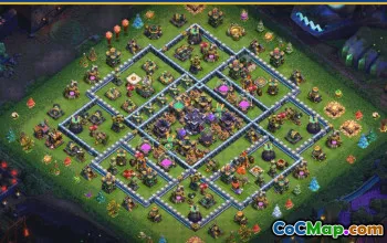 CoC Town Hall 15 Base Layouts & Map Links | Home, Trophy & Farming #28795