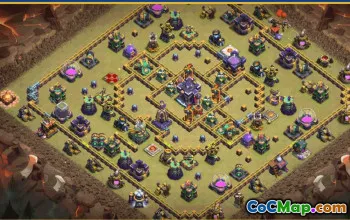 CoC Town Hall 15 Base Layouts & Map Links | Home, Trophy, Farming #29007