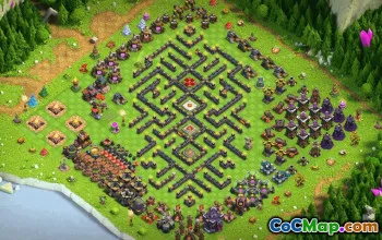 CoC Town Hall 15 Base Layouts & Map Links | Home, Trophy, War #33132